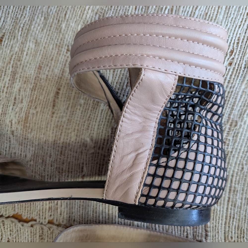 L.A.M.B. Fish Net Shoes - Picture 2 of 6